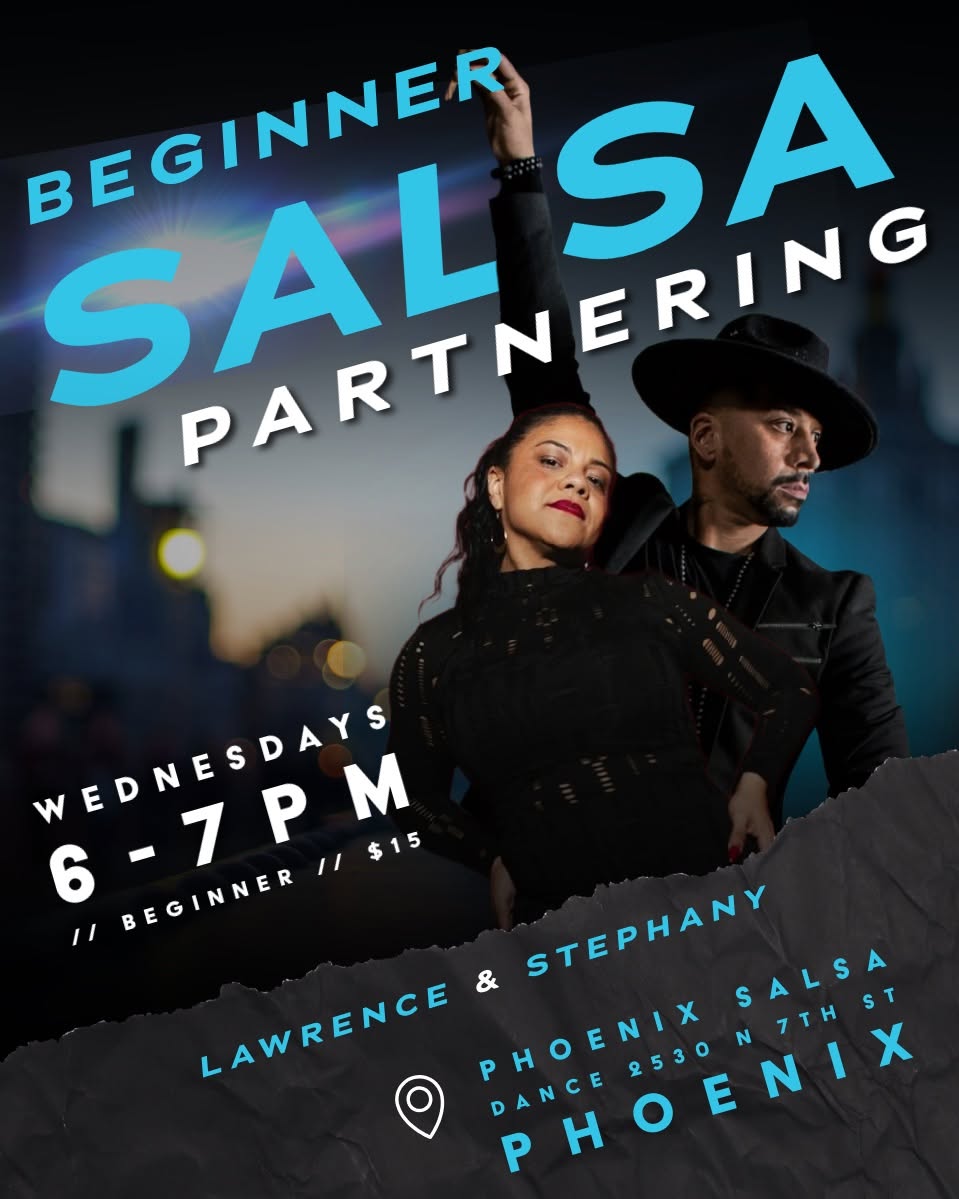 Wednesday Beginner Salsa with Lawrence & Stephany!