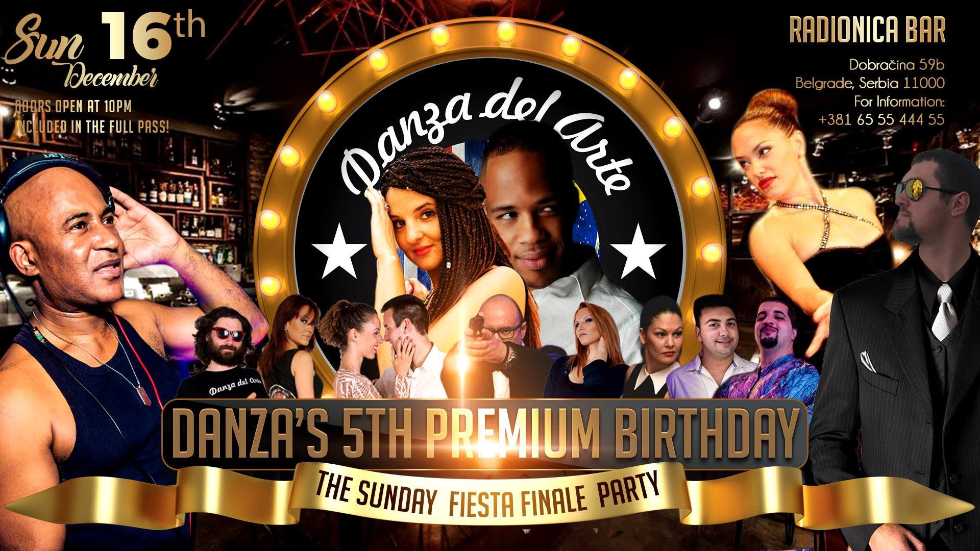 Danza's 5th Premium Birthday Sunday Fiesta Finale Party