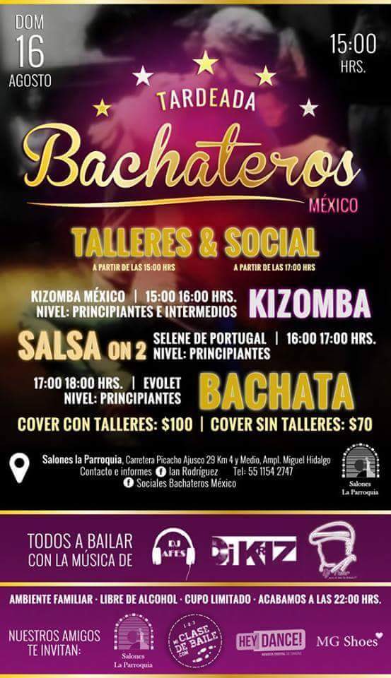 2da TARDEADA BACHATEROS MÈXICO