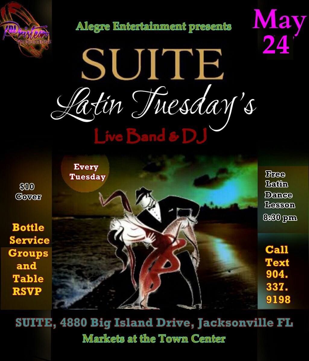 Latin Tuesdays ~ Live Band at SUITE