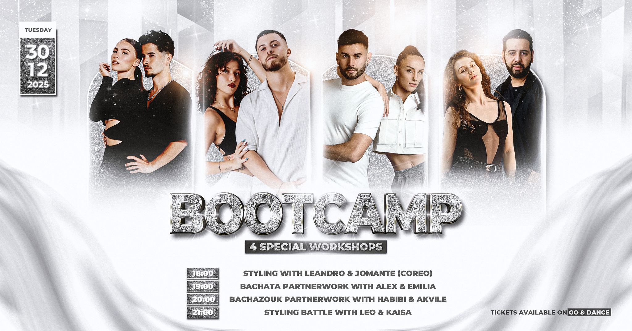 NEW YEAR´s BACHATA BOOTCAMP - December 30th, 2025