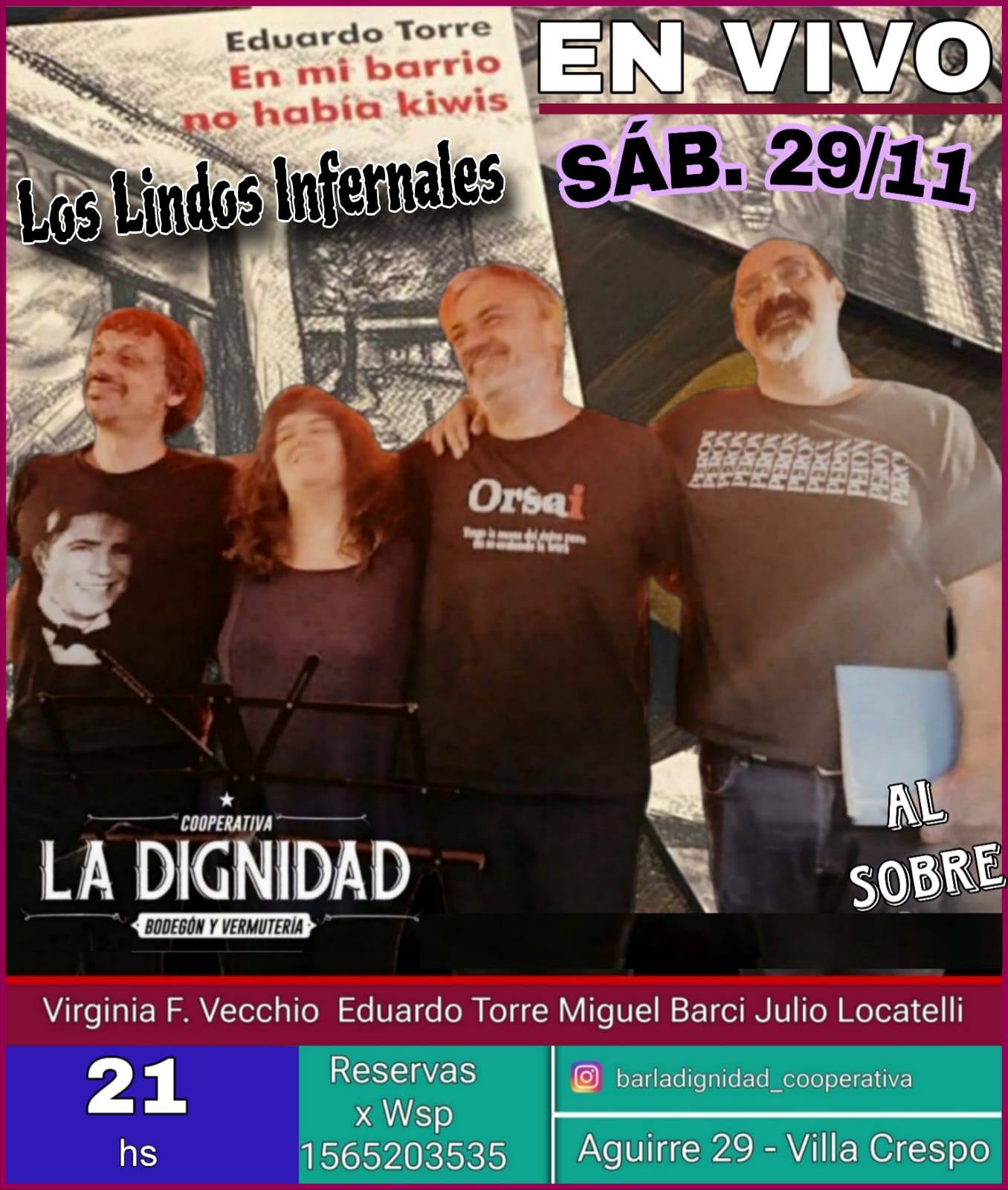 En mi barrio no habia Kiwis