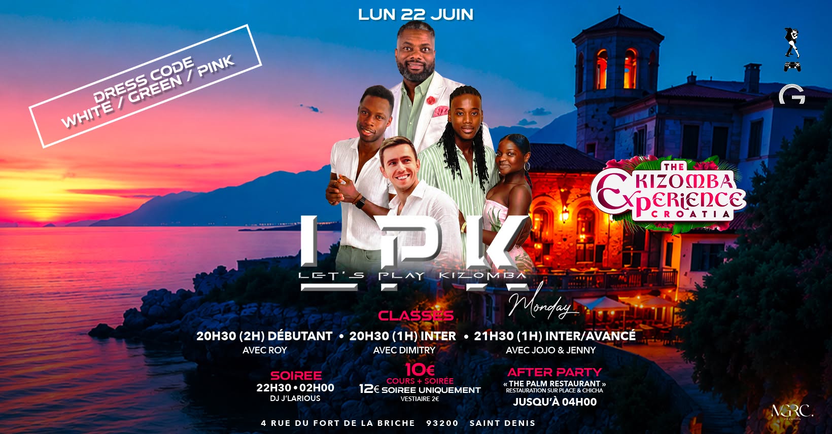 Lpk Monday Gclub Paris