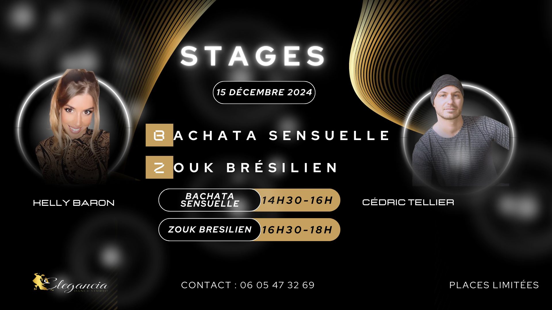 STAGE BACHATA + ZOUK BRÉSILIEN 🌟Avec Élégancia Dance Studio 🌟