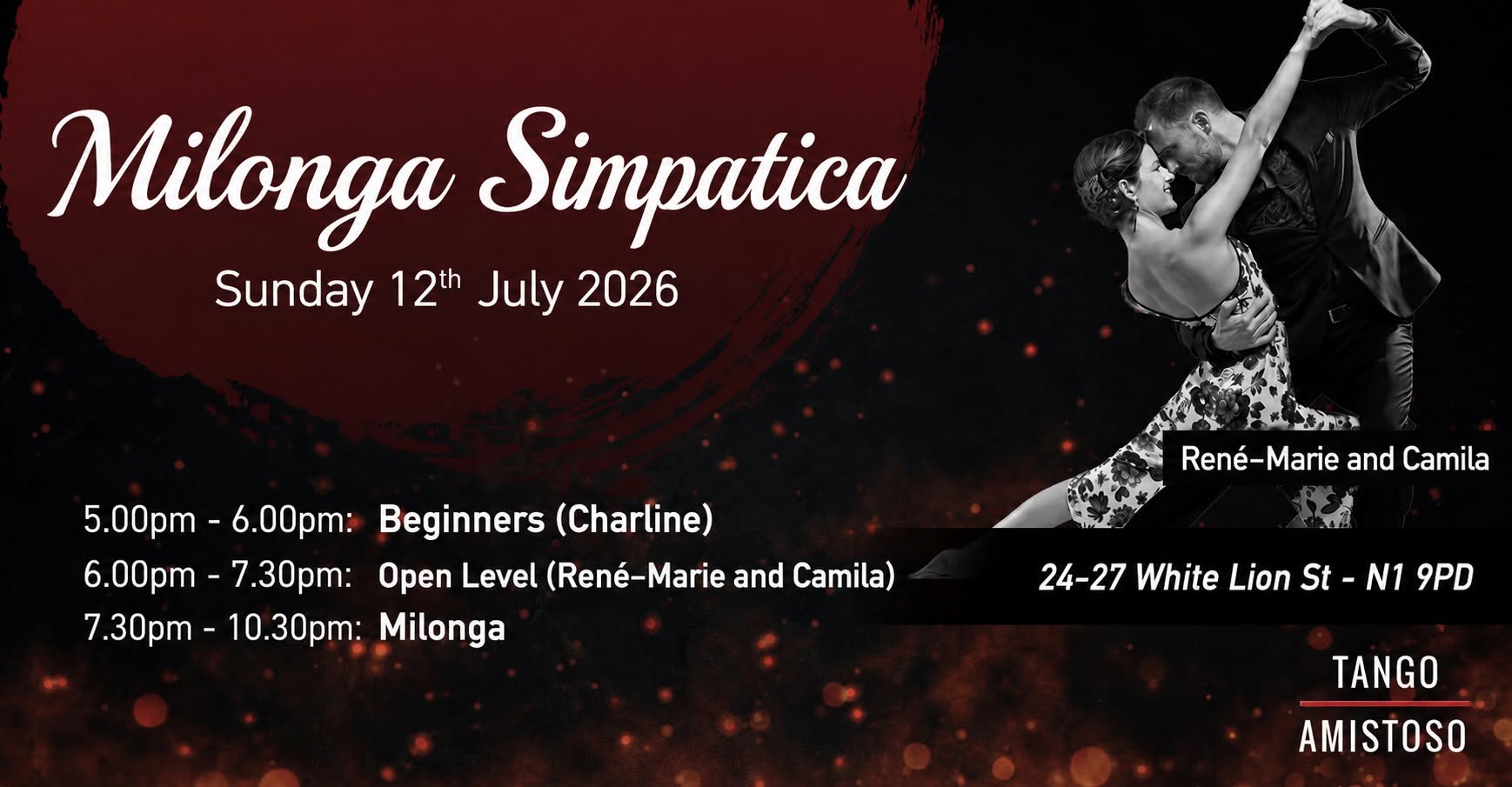 Milonga Simpatica - 12.07.2026