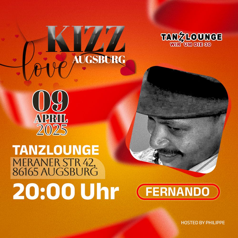 KIZZLOVE IN TANZLOUNGE "WIR UM DIE 30" AUGSBURG