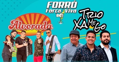 Alvorada e Trio Xamego No Forró do Força Viva Santo André