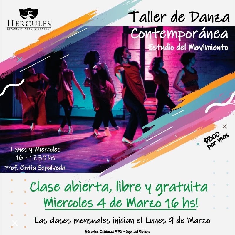 Taller de Danza Contemporanea - Estudio del Movimiento
