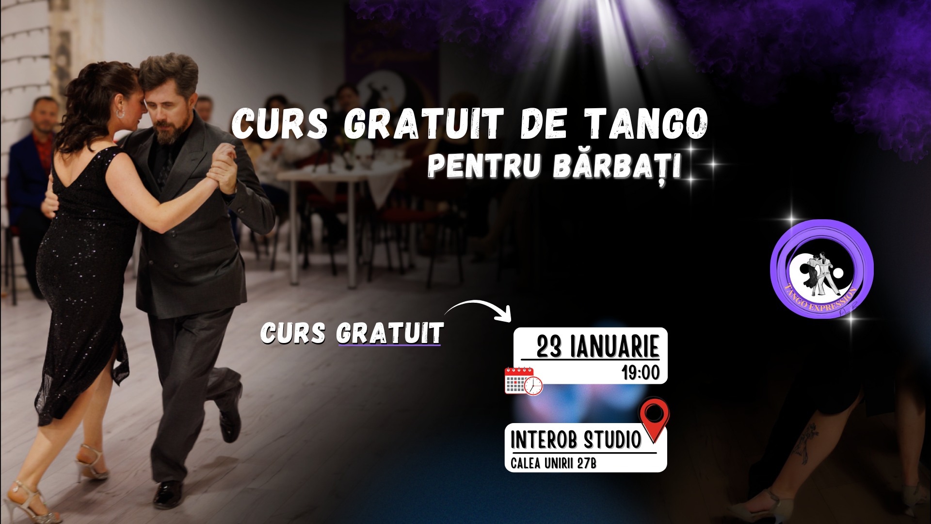 🕺 Curs gratuit de Tango Argentinian pentru bărbați