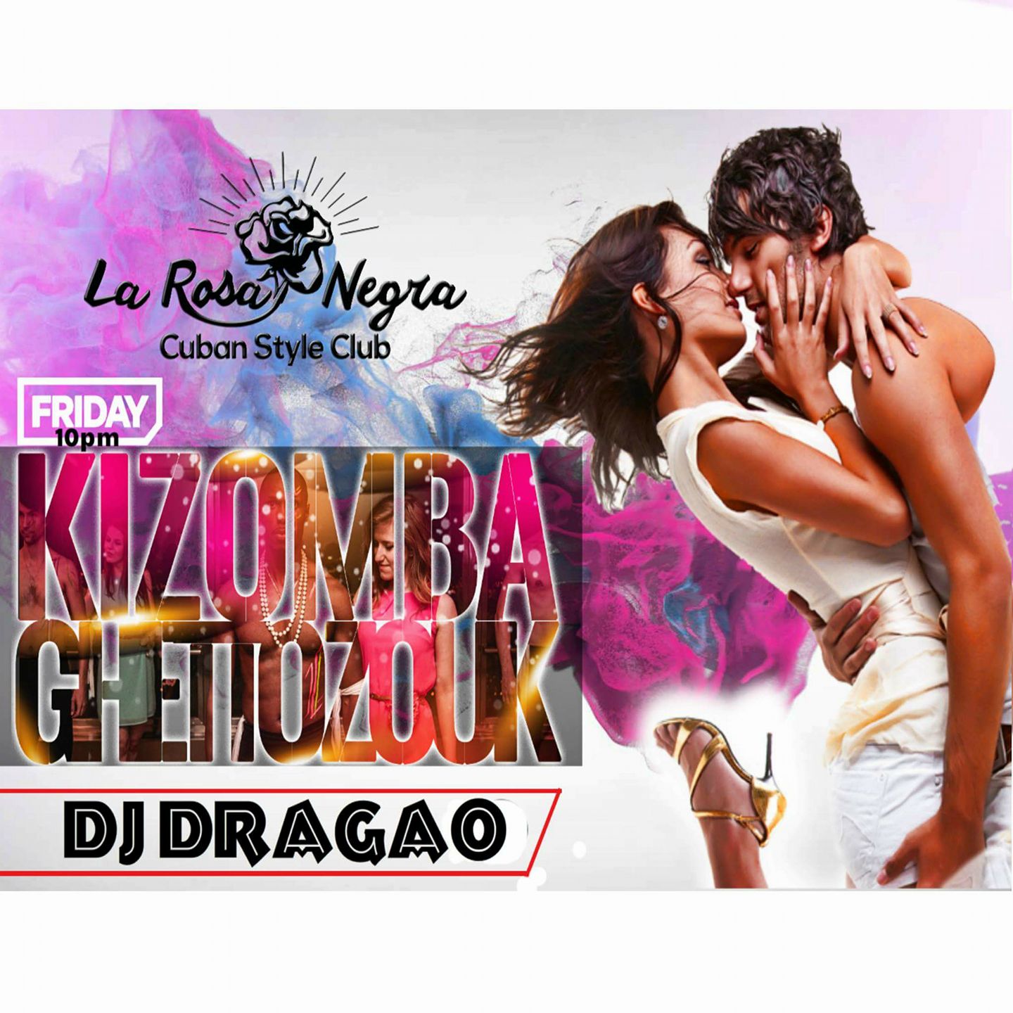 Kizomba GhettoZouk - Baile Sensual - Latin Night
