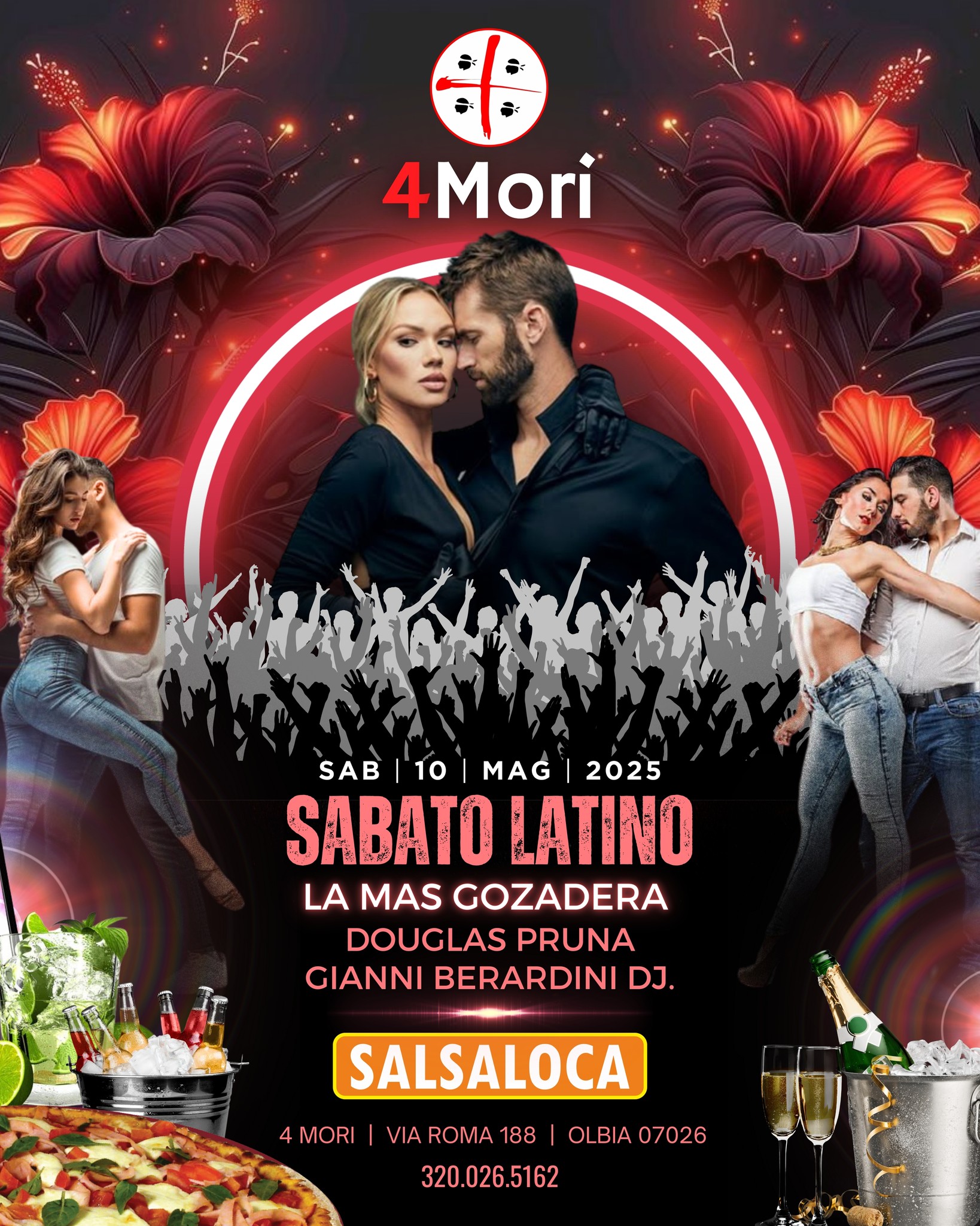 Salsaloca il Sabato Latino a Olbia