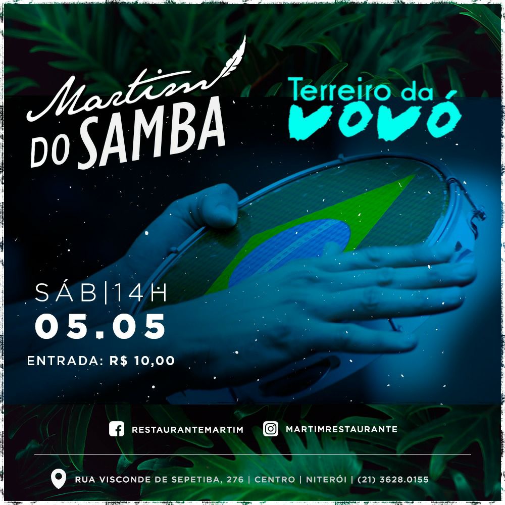 Samba do Terreiro da Vovó no Restaurante Martim!