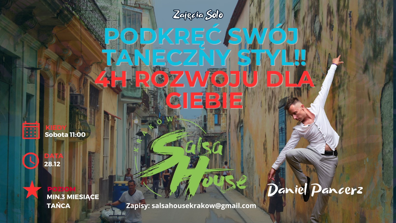 🎉 PODKRĘĆ SWÓJ TANECZNY STYL! 4H ROZWOJU DLA CIEBIE 🎶