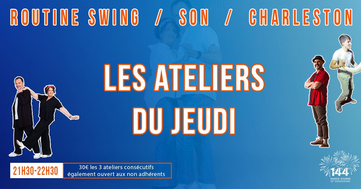 Atelier ROUTINE SWING « Dean Collins Shim Sham »