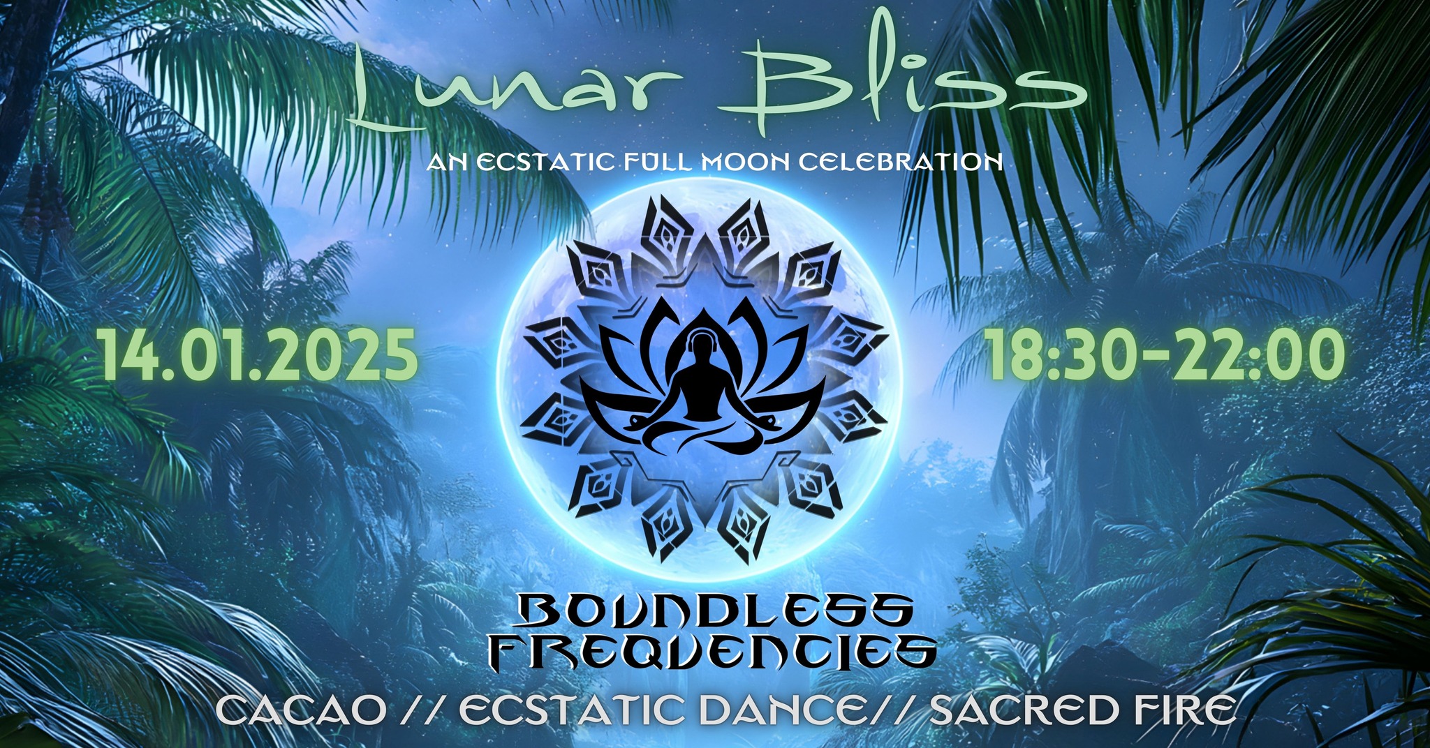 Lunar Bliss- Ecstatic Dance Full Moon Celebration