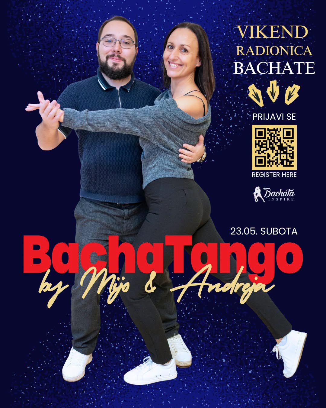 🖤🔥BACHATANGO Vikend Radionica 23.05. Kad se strast spoji s napetošću 💃❤️🕺