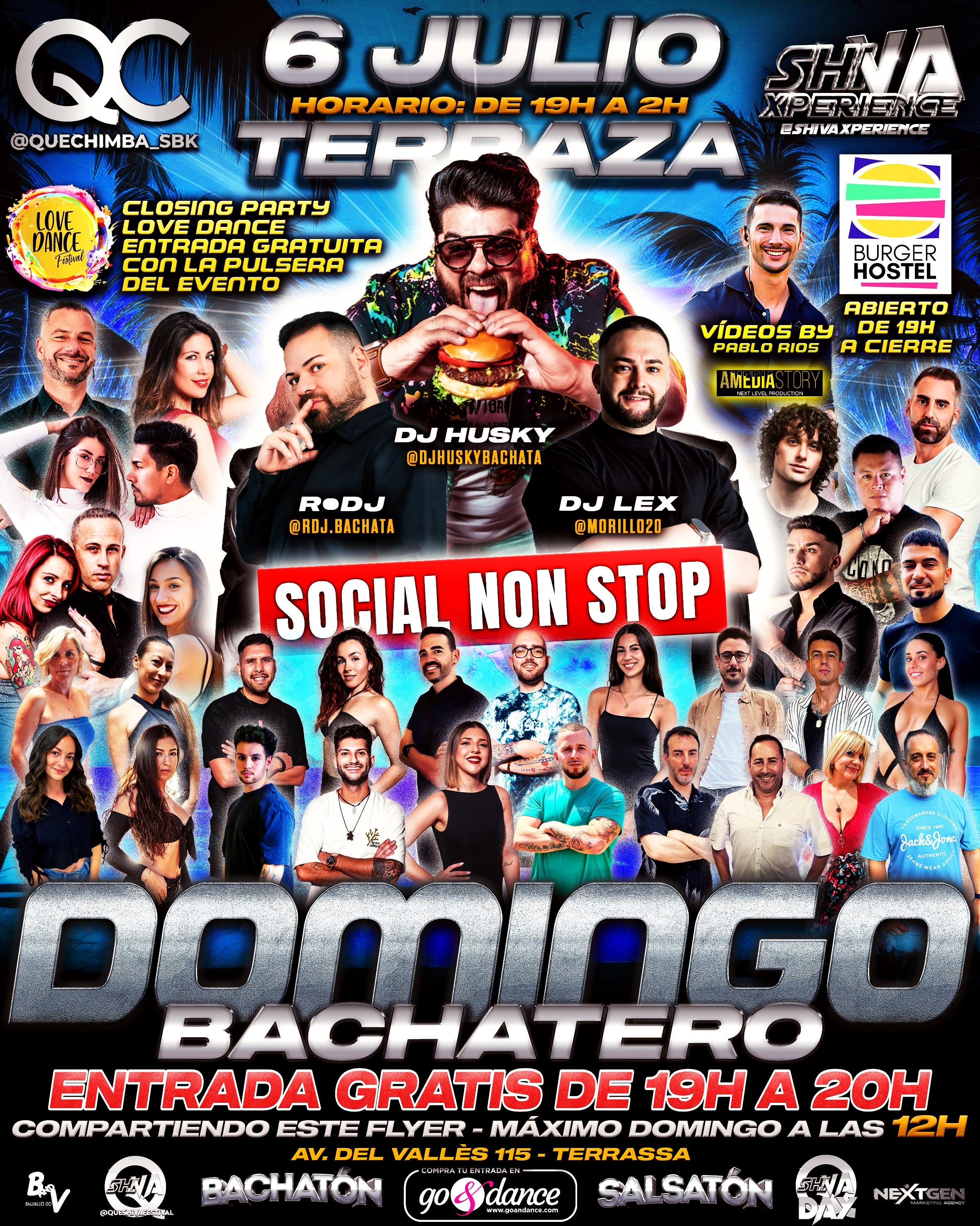 💥💥 DOMINGO BACHATERO QC x SHIVA 💥💥 Closing Party Love Dance Festival 💥