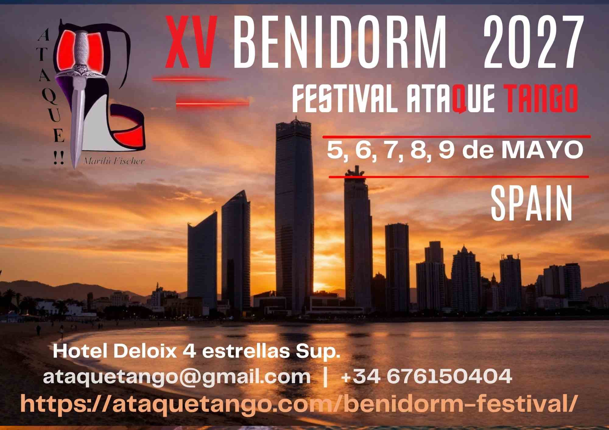 XV FESTIVAL INTERNACIONAL ATAQUE TANGO BENIDORM-SPAIN