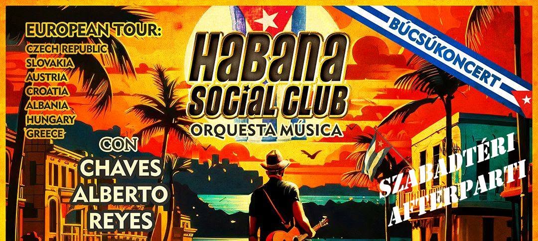 Szabadtéri after - Habana Social Club koncert