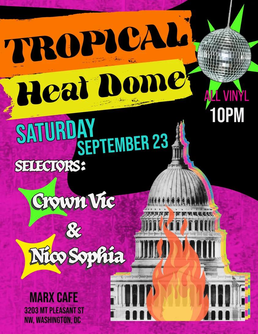 TROPICAL HEAT DOME π₯ AT MARX π