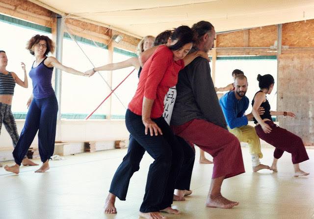 Connecting with the creative aspect of contact and Improvisation