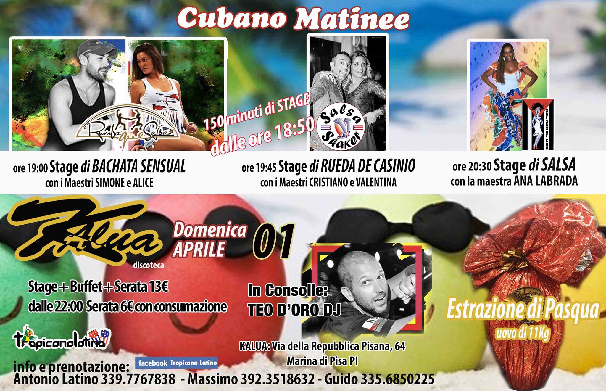 KALUA Latino la Domenica di Pasqua