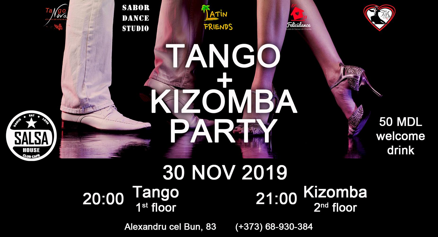 Tango+Kizomba Party at Salsa House
