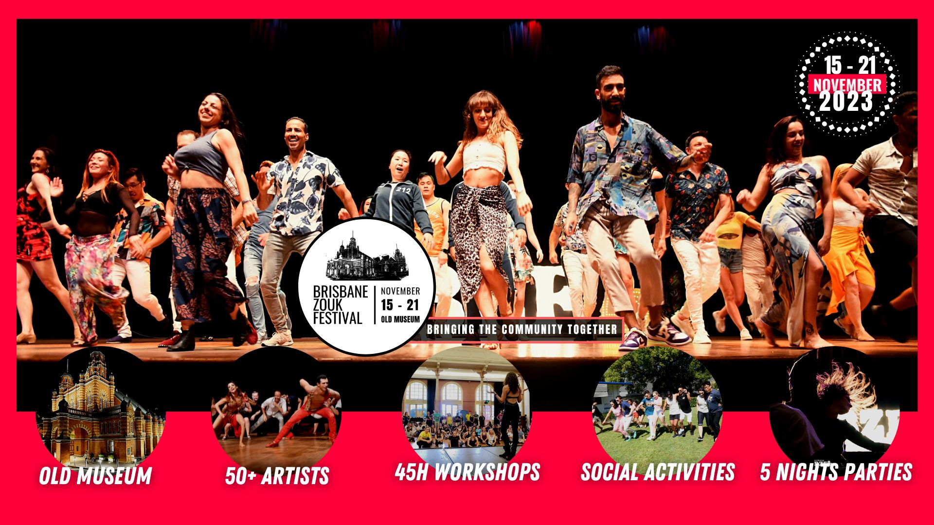 Brisbane Zouk Festival 15th - 21st Nov 2023