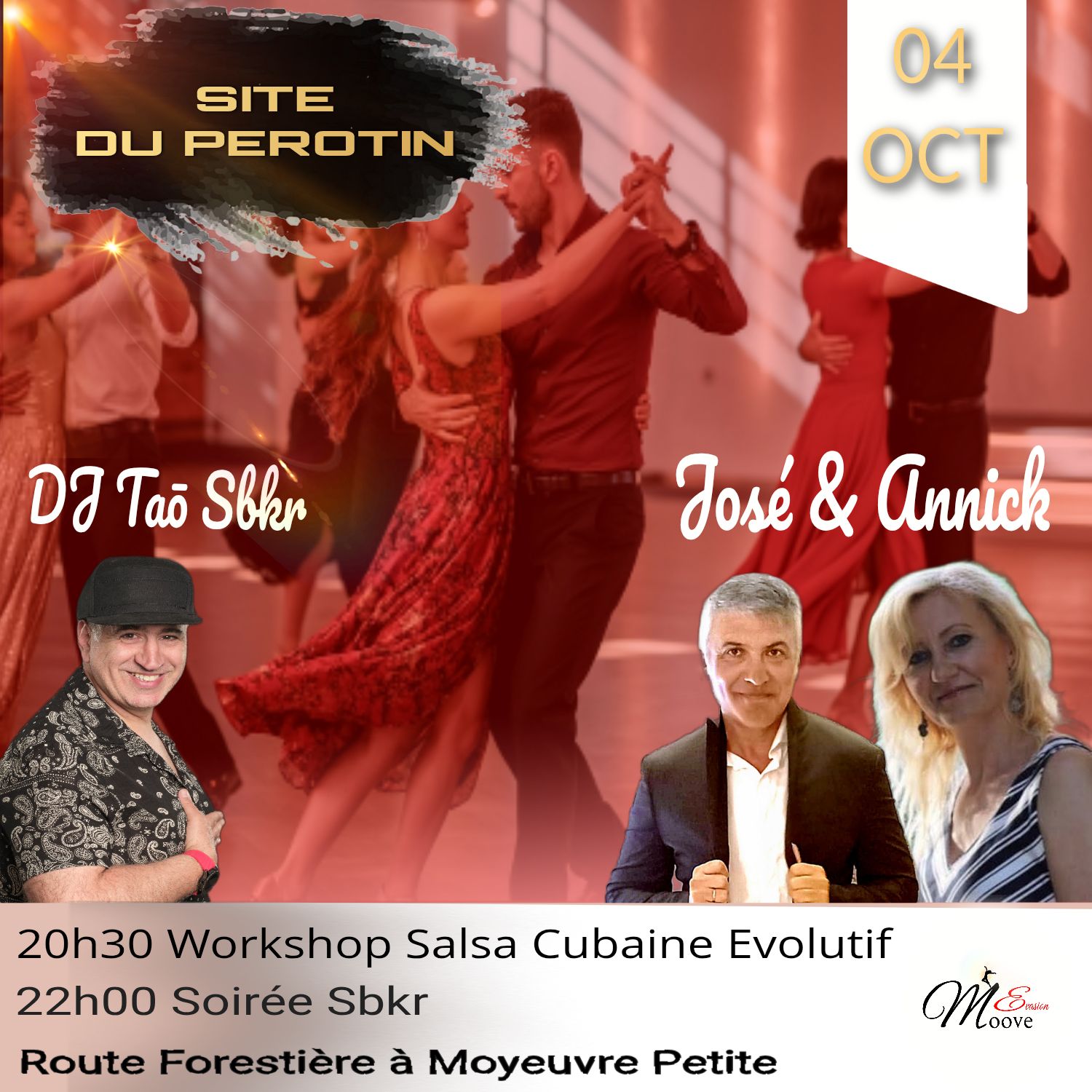 Soirée Salsa-Bachata-Kizomba-Rock
