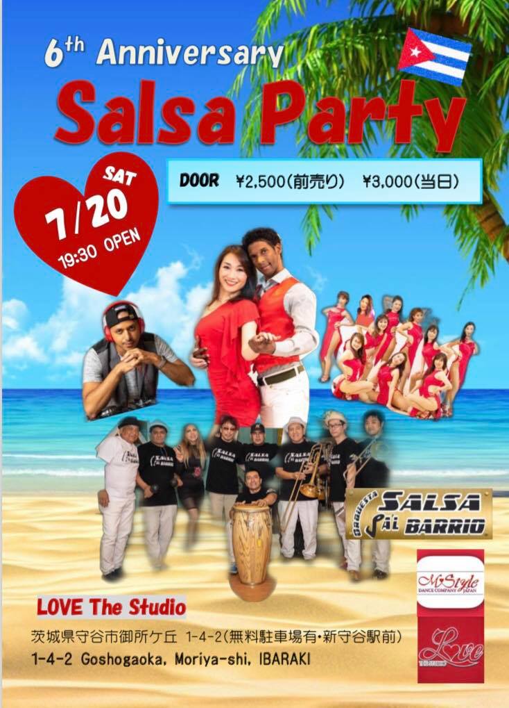 6th Anniversary SALSA PARTY