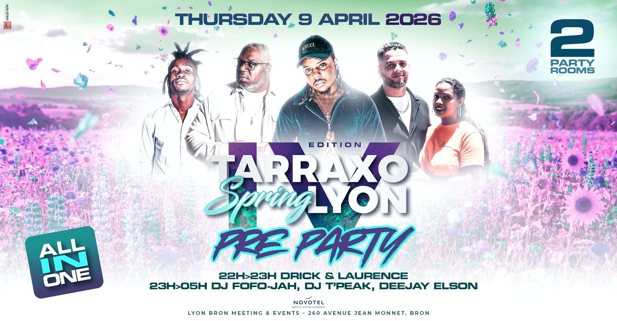 PRE-PARTY TARRAXO SPRING LYON 2026 - ALL IN ONE