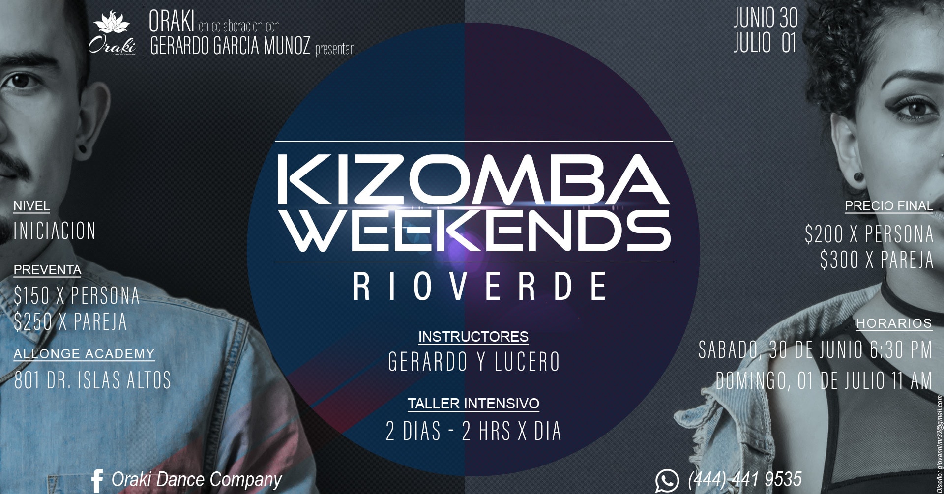 Kizomba Weekends Ríoverde 1er Fin