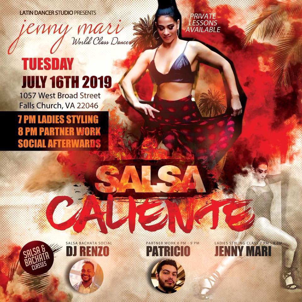 Salsa Caliente Social with Jenny Mari