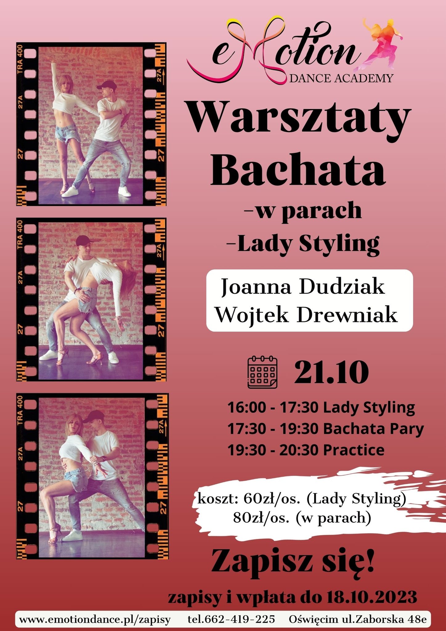 💃🏼🔥II Warszaty-Bachata w parach Lady Styling •Joanna Dudziak i Wojtek Drewniak•🔥💃🏼