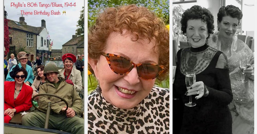 Sylvia's Tango and Blues and Phyllis's 80th Birthday Bash