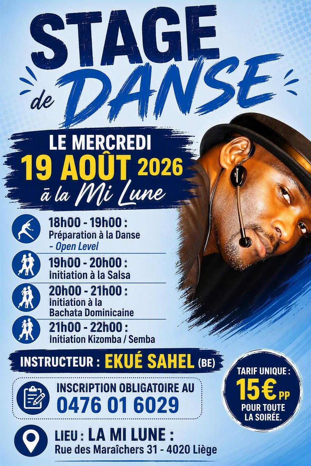Stage de Danse _Kizomba Family Liège