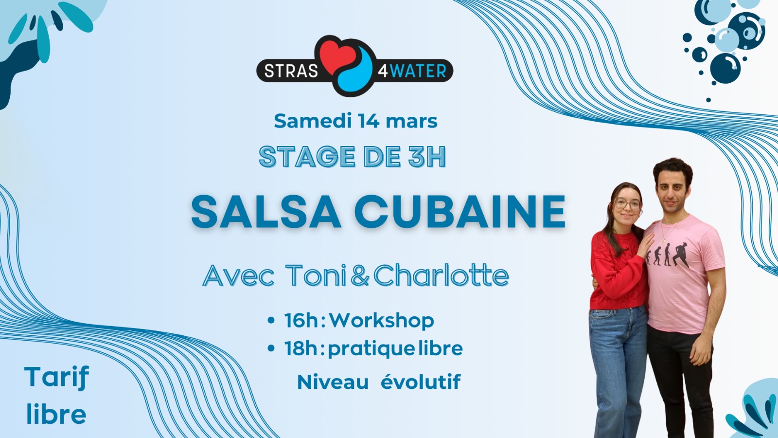 💃 Stage Salsa Cubaine - Niveau Évolutif 🇨🇺