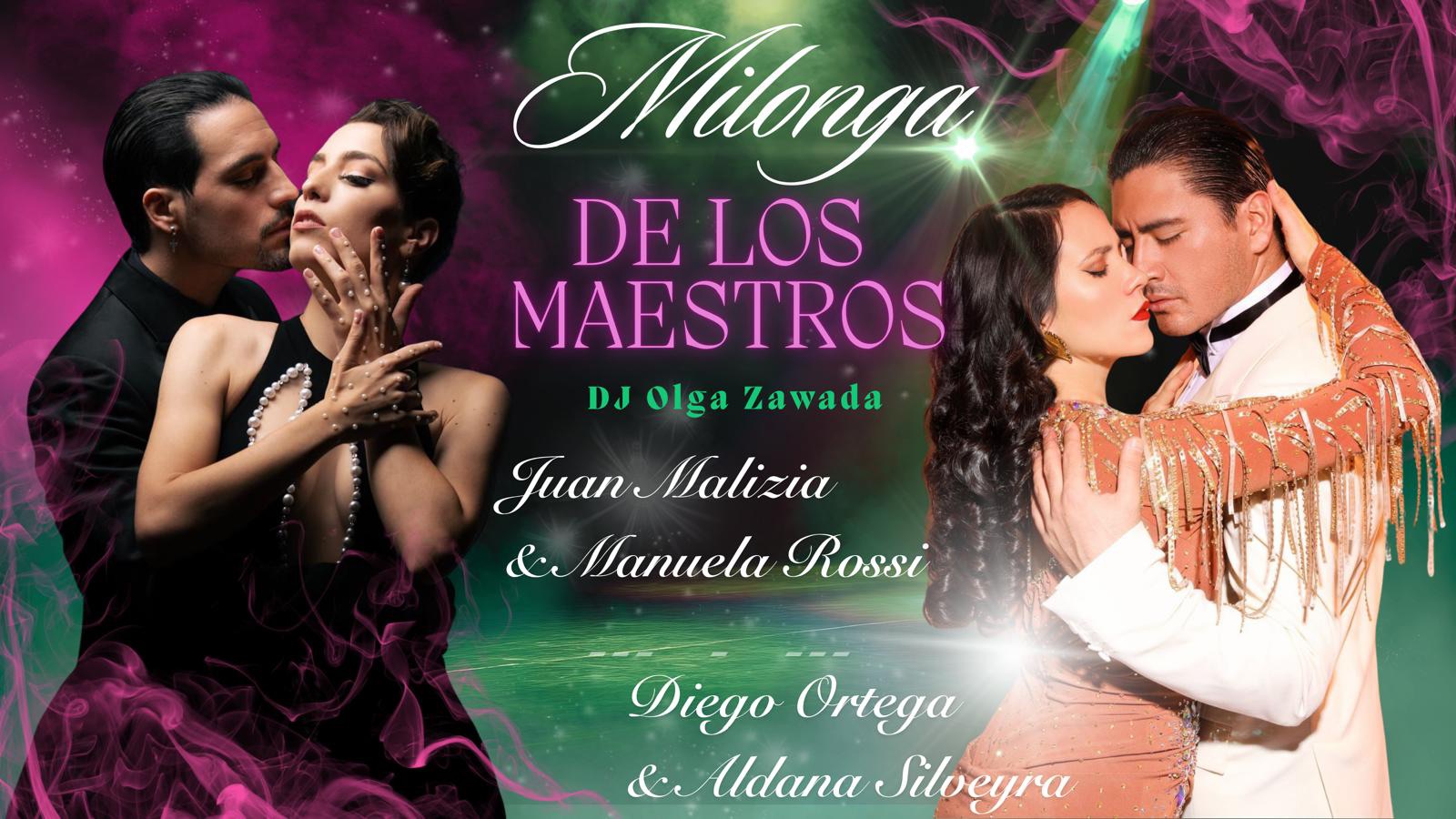 MILONGA de los MAESTROS! Dom Tanga ⭐️SHOW 🎶DJ Olga