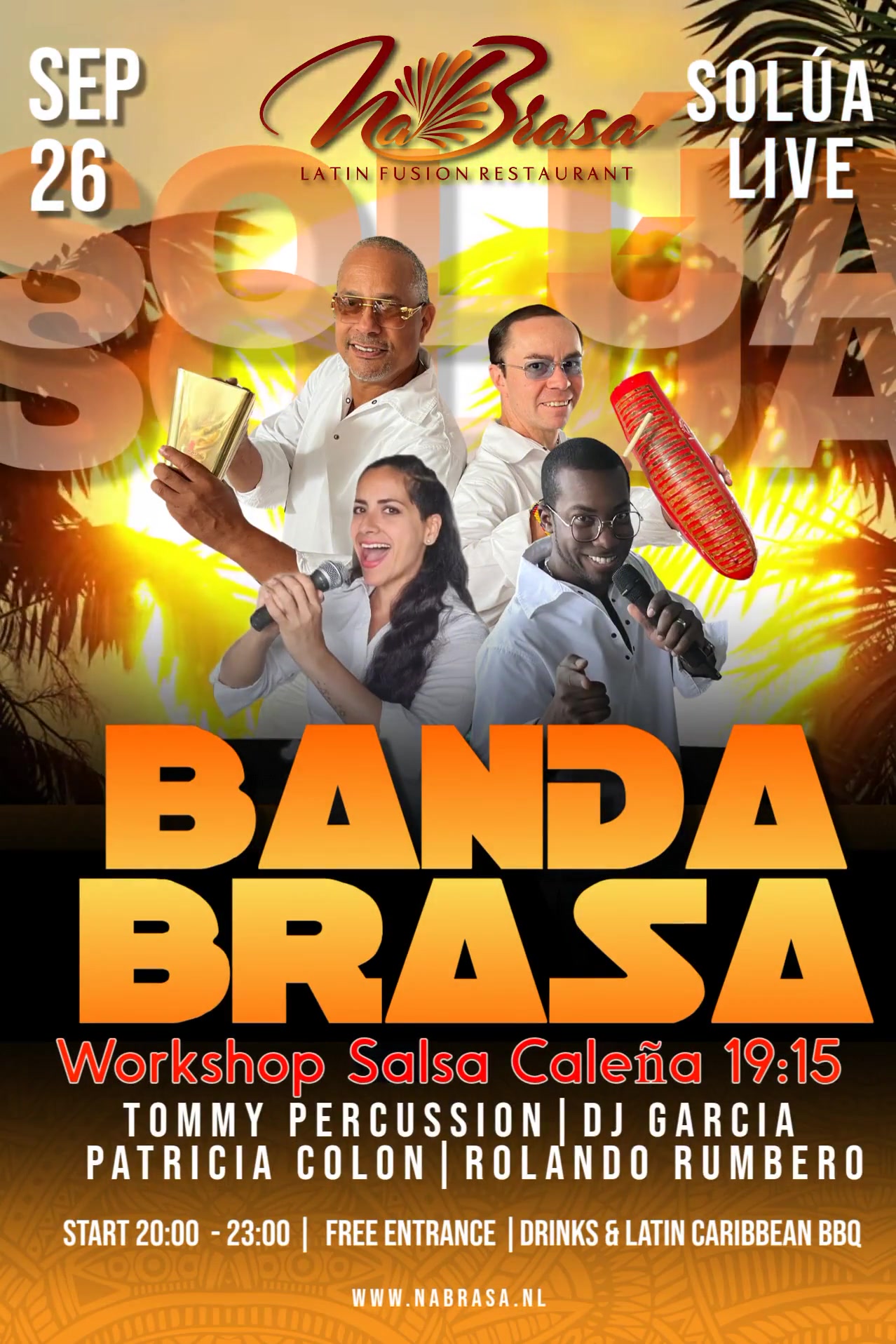 Solúa Live met Banda Brasa