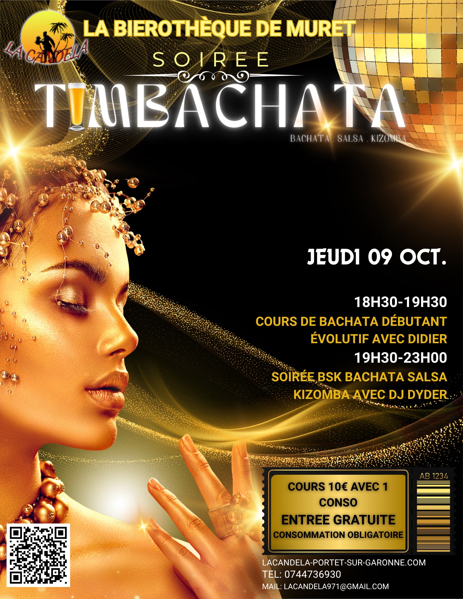 Soirée TIMBACHATA à La Bierotheque de Muret