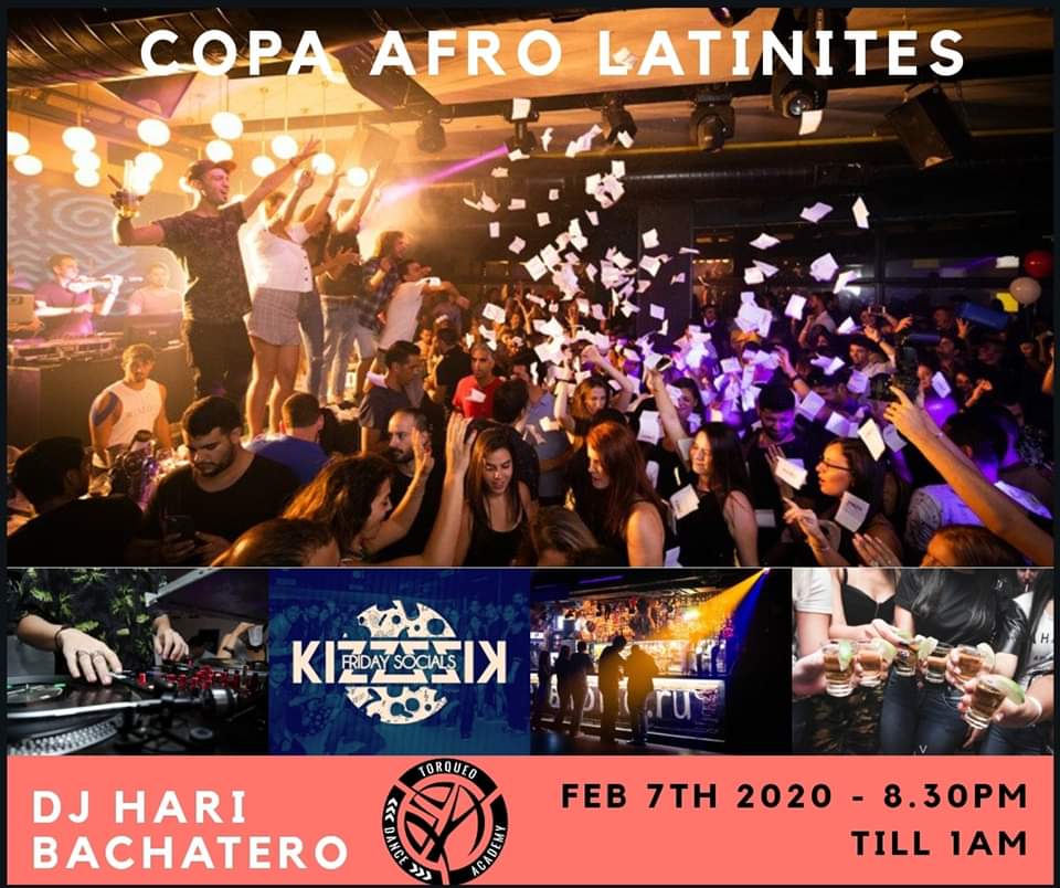 COPA Afro LatiNites - 7th FEB - Ladies Free Entry !
