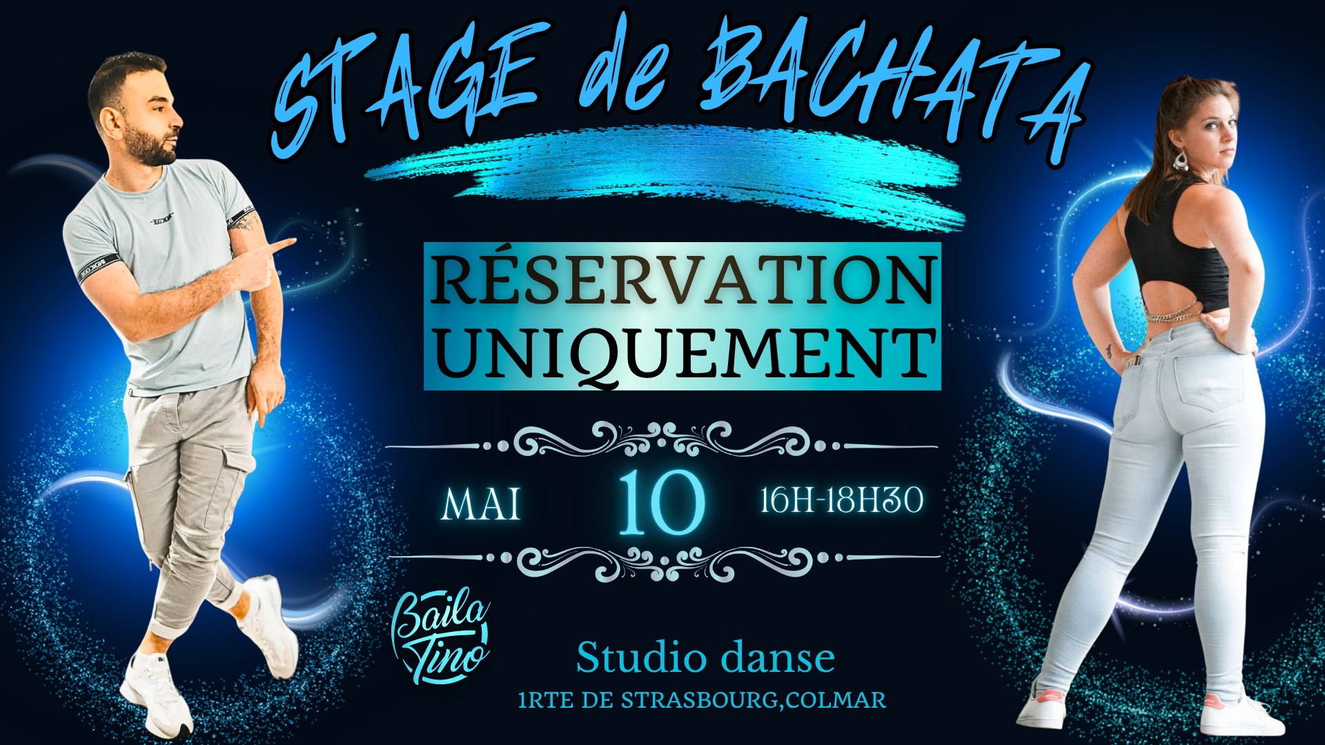 Stage de BACHATA sur réservation - Studio danse