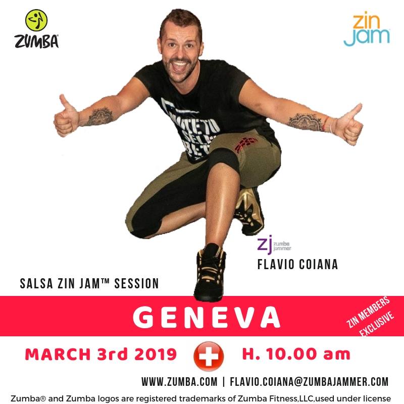 Salsa ZIN Jam™ Session in Geneva with Zj Flavio Coiana