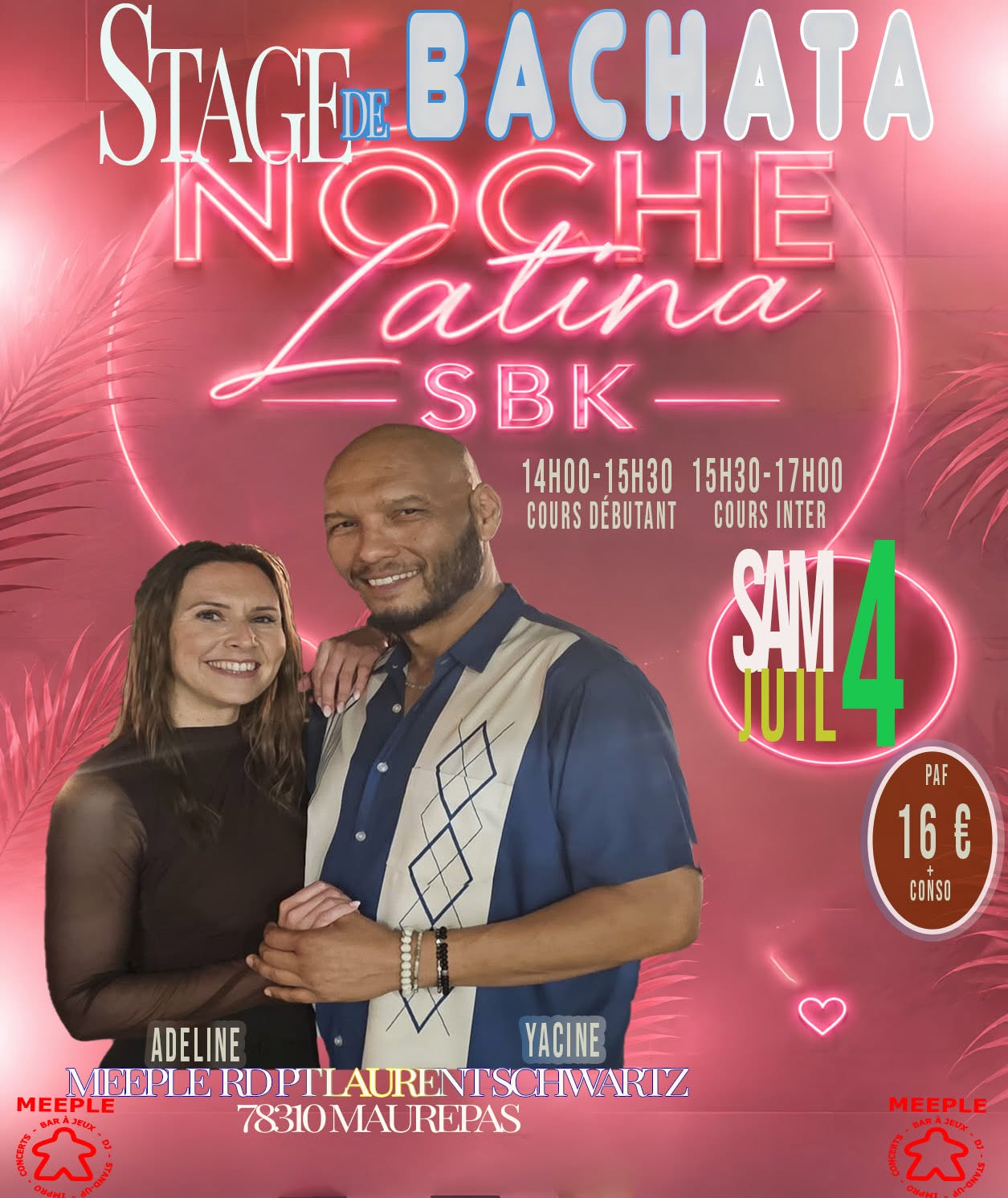 🔥Workshop Stage de Bachata🇦🇴
