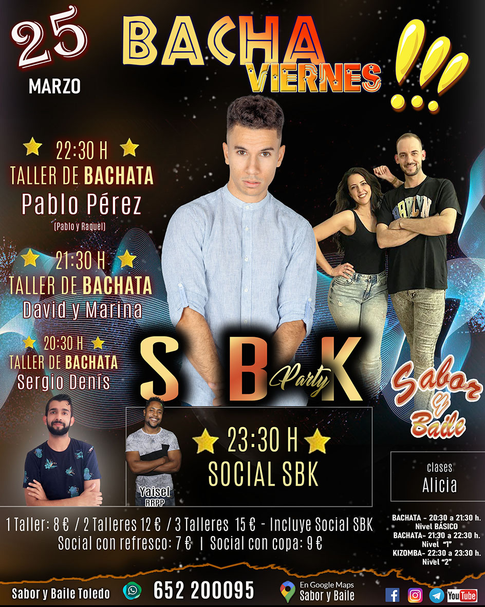BACHA-VIERNES en Sabor y Baile