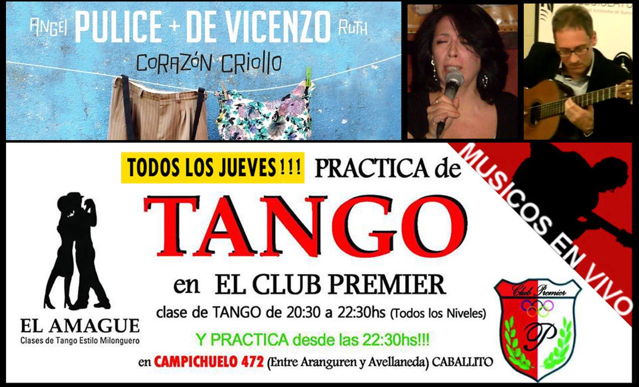 El Jueves q viene! Practica-Milonga! La Garufa de "El Amague"