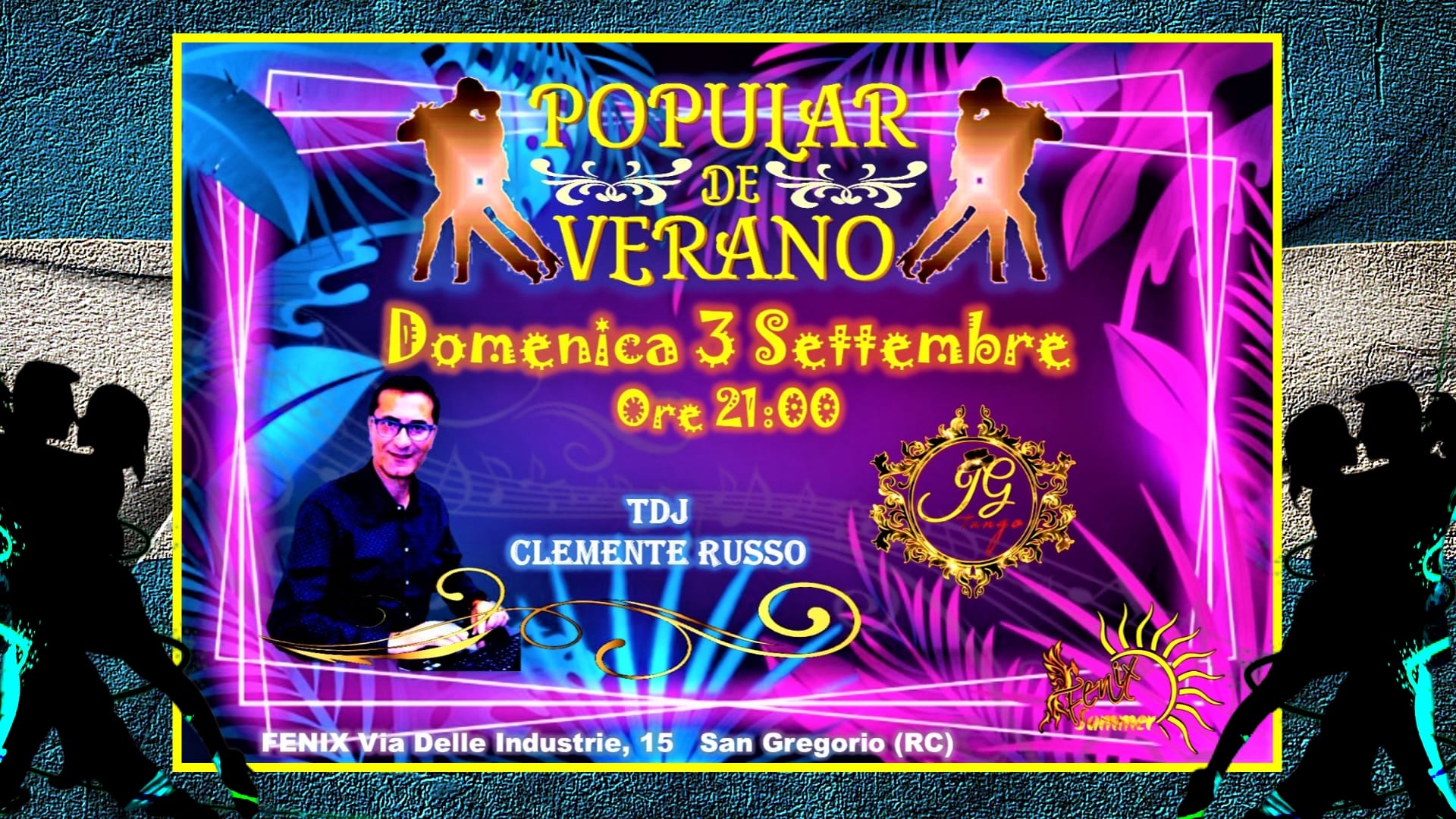 POPULAR DE VERANO - L'ULTIMA + FESTEGGIO! 3 SETTEMBRE