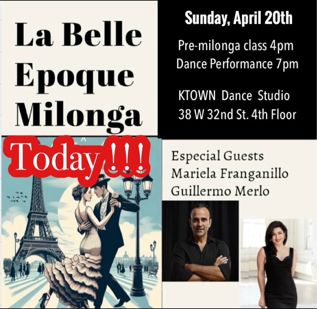 LA BELLE EPOQUE Milonga