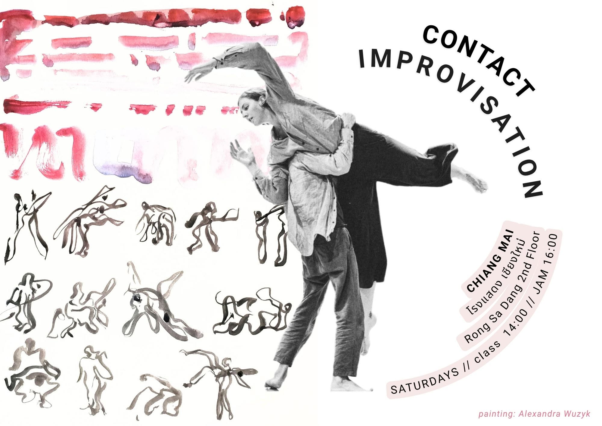 Saturday Contact Improvisation Class & JAM in Chiang Mai