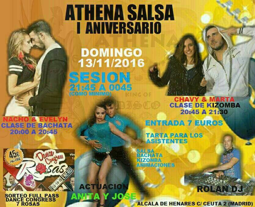 ATHENA 1er ANIVERSARIO